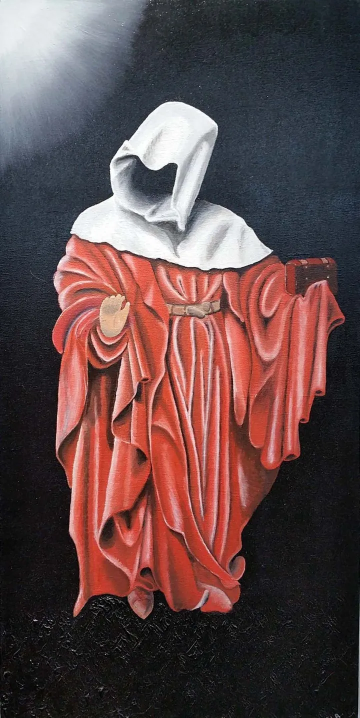 Moine Pleureur N°2, œuvre de Jean Louis Burdet Nom (PYL)