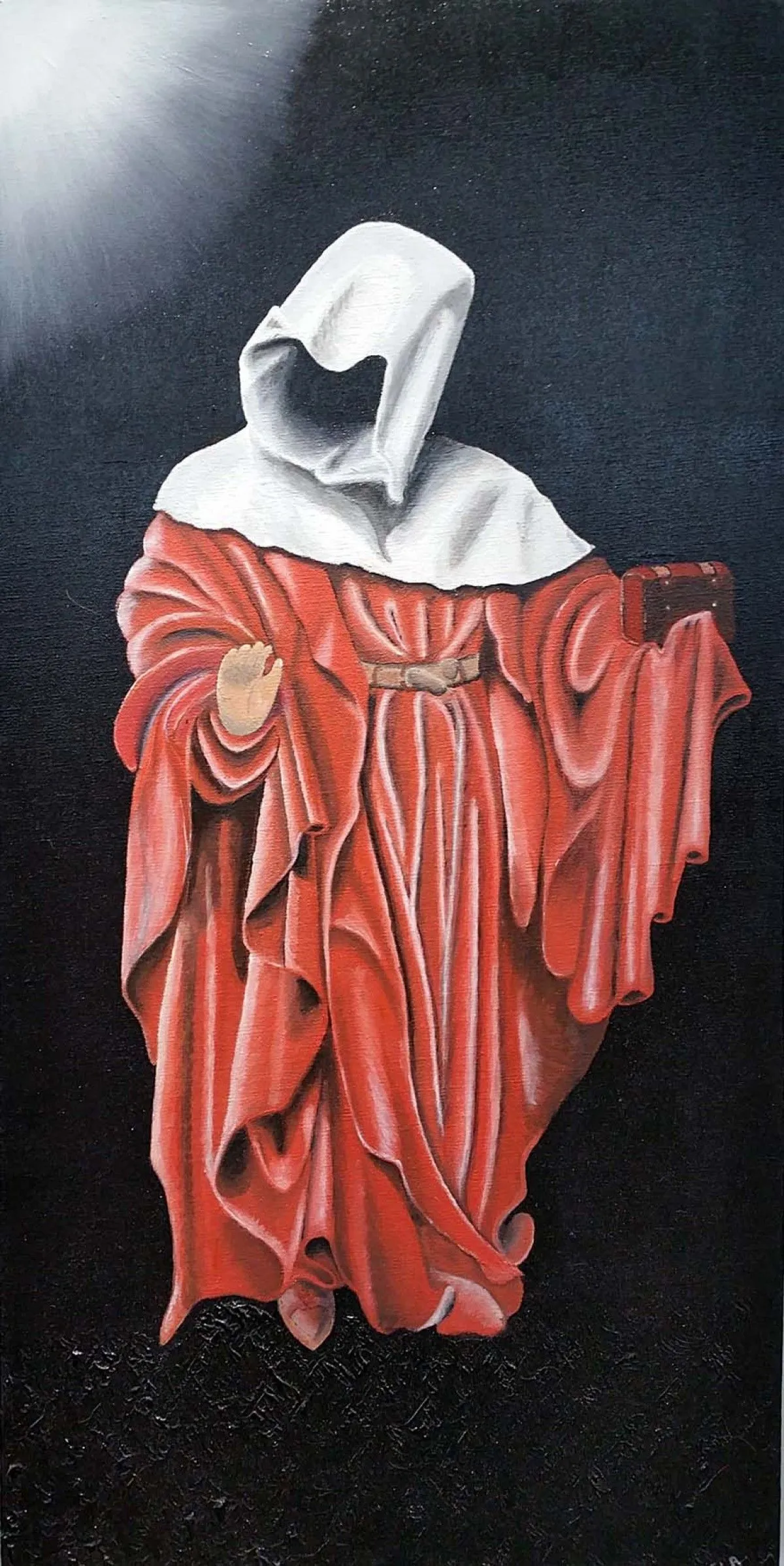 Moine Pleureur N°2, œuvre de Jean Louis Burdet Nom (PYL)