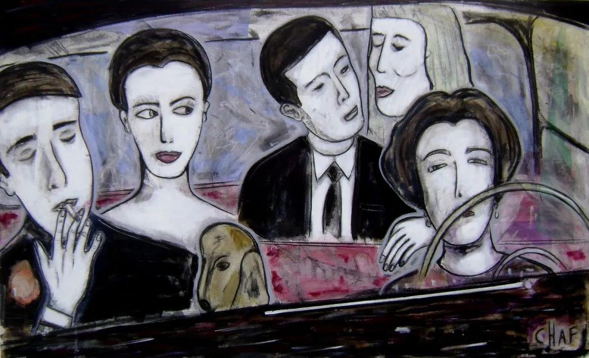 The ride, artwork by Marcus Castelo Schaaf