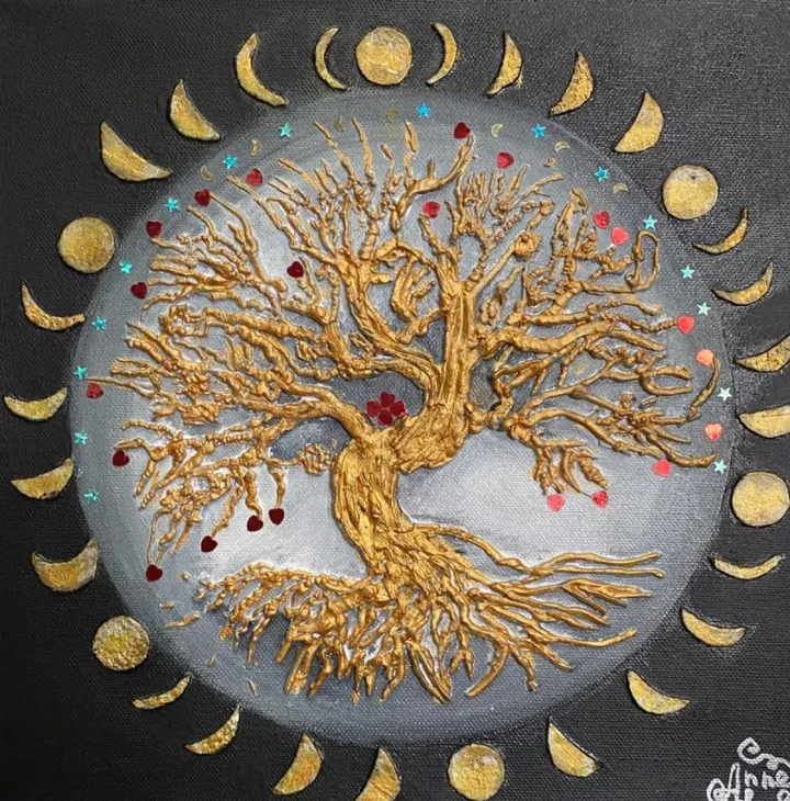 Cosmos Radieux, œuvre de Anne Antoine