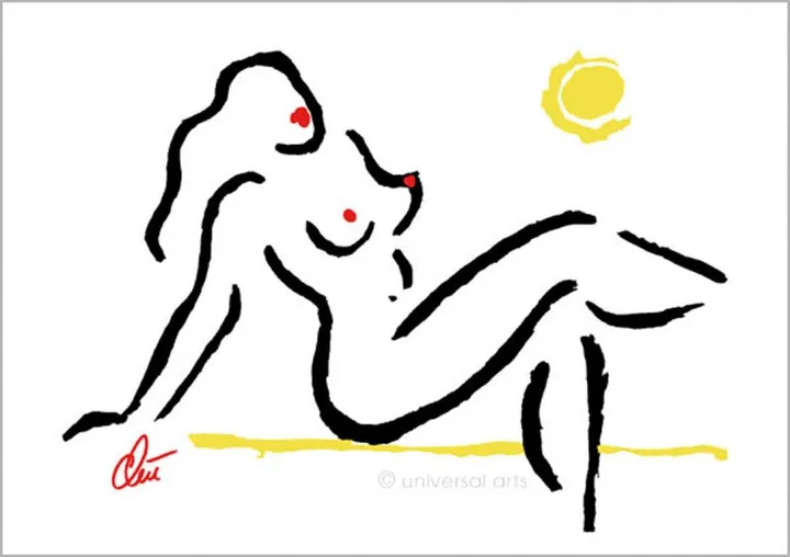 Jacqueline Ditt - Hot Girl, œuvre de Jacqueline Ditt