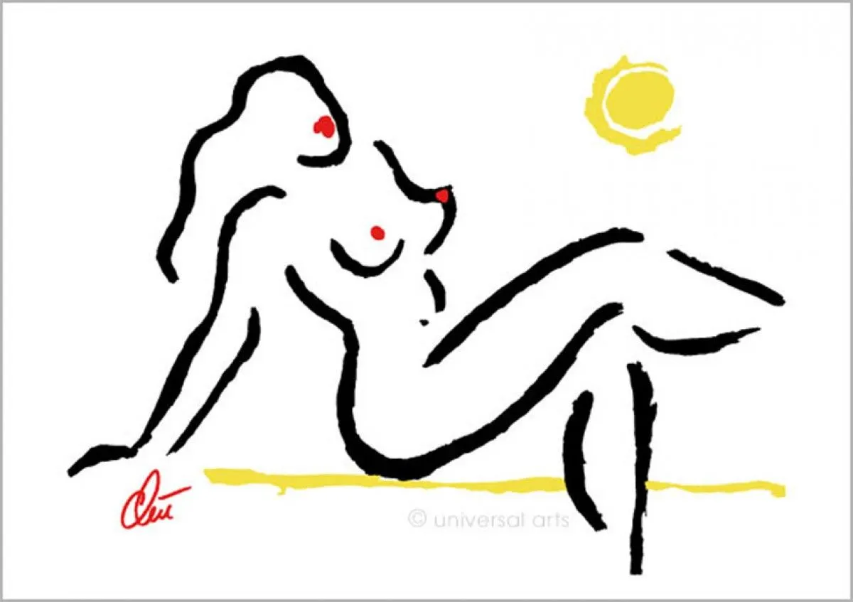 Jacqueline Ditt - Hot Girl, œuvre de Jacqueline Ditt