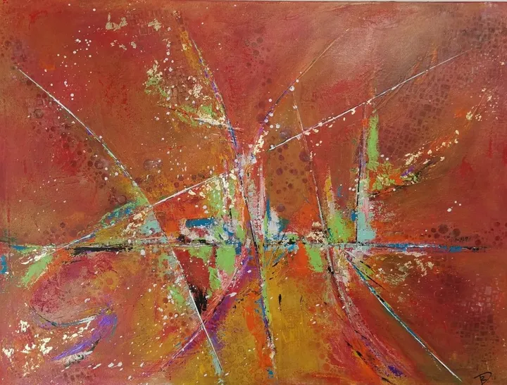 Vibrations, artwork by R. Devarrewaere