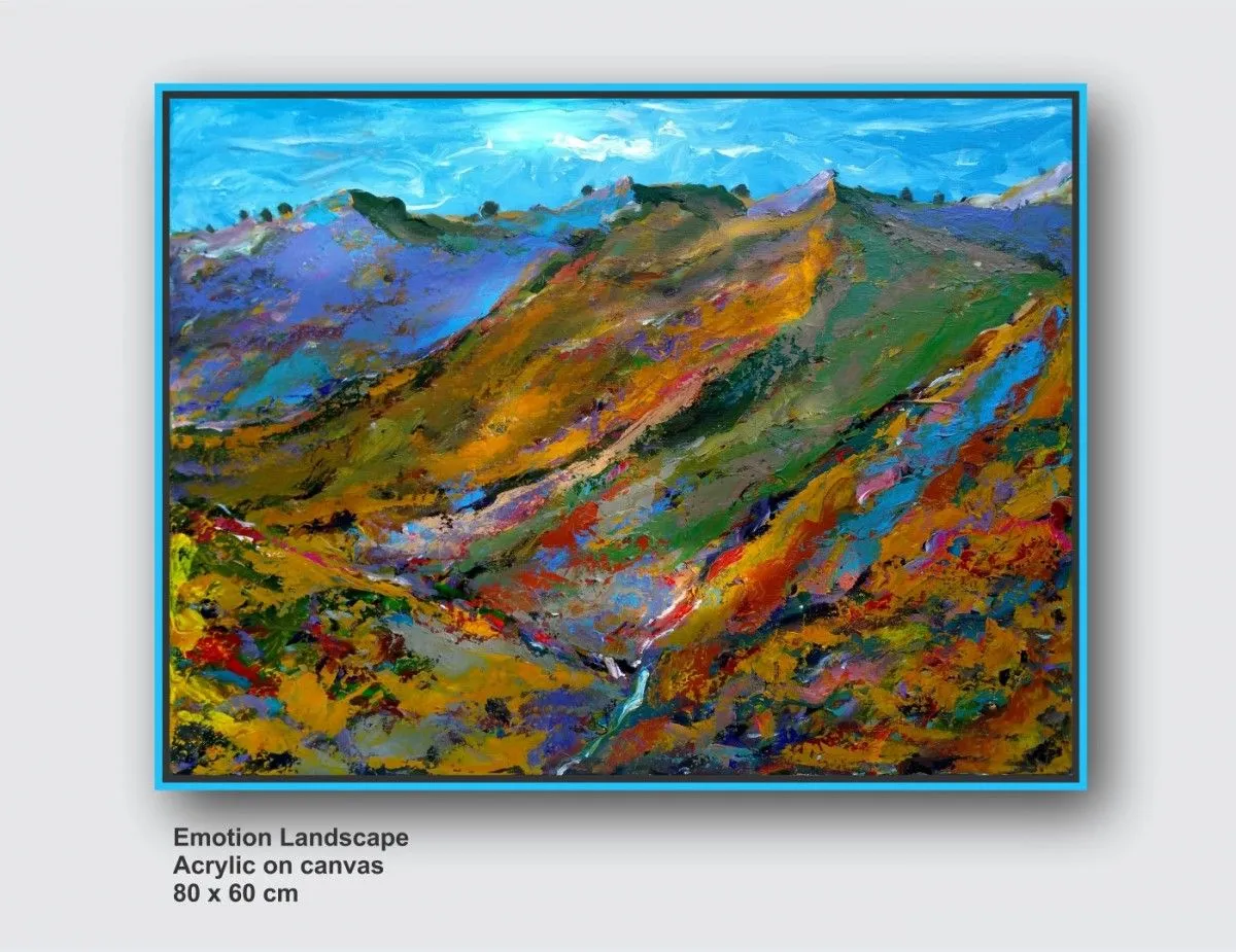 emotion landskape 1, œuvre de Adi Atassi