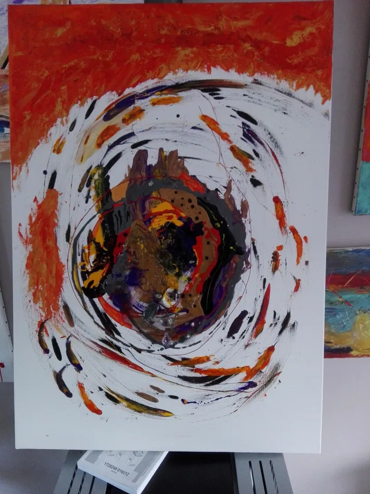 tourbillon, artwork by Richard webb