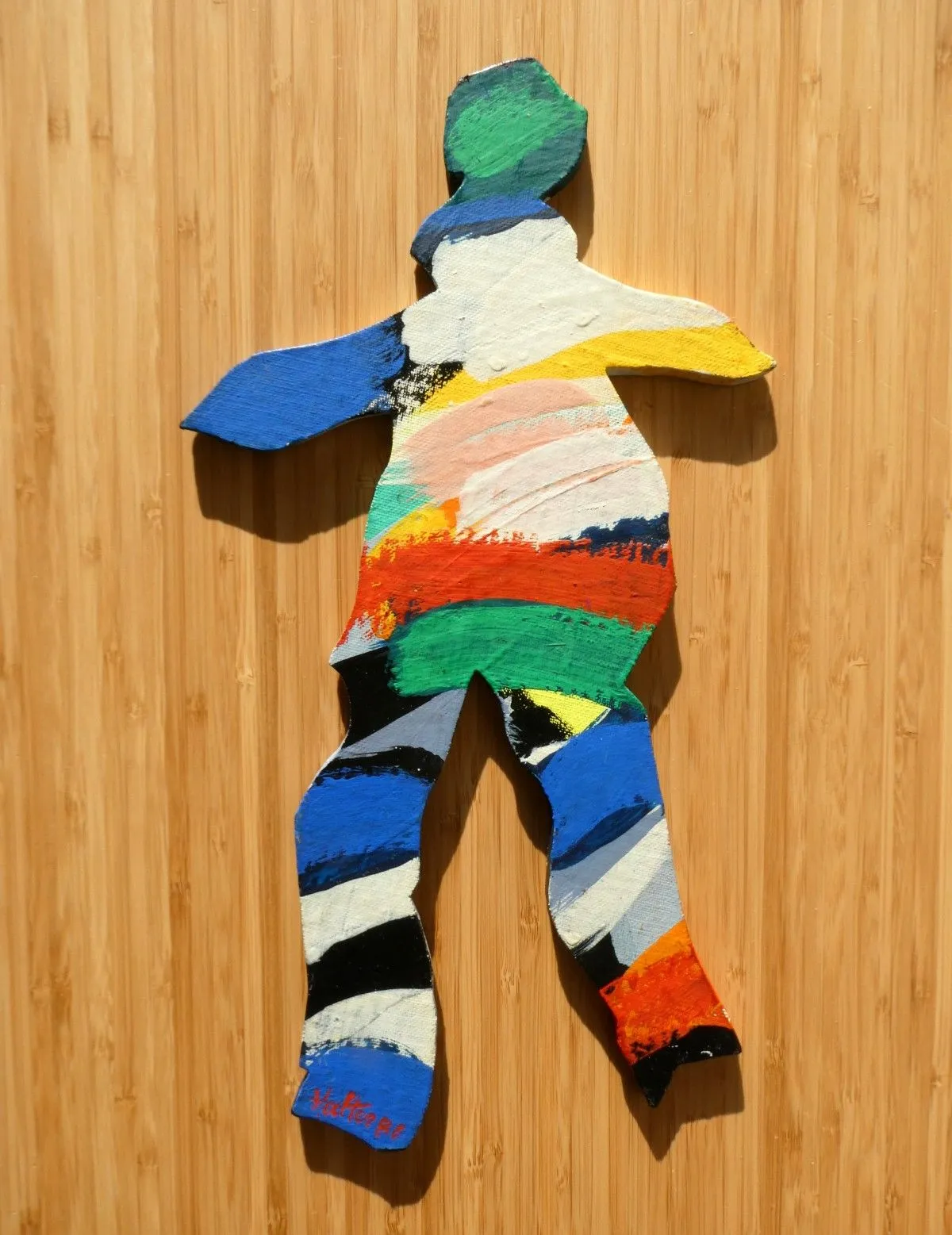 Bonhomme découpe #3, œuvre de Alain HALTER