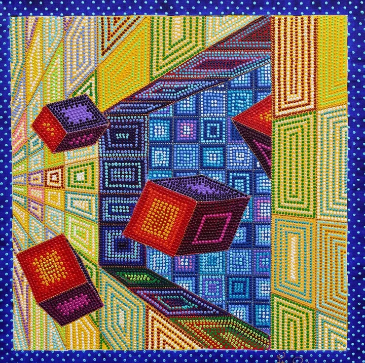 Cubes, œuvre de luc Pradel