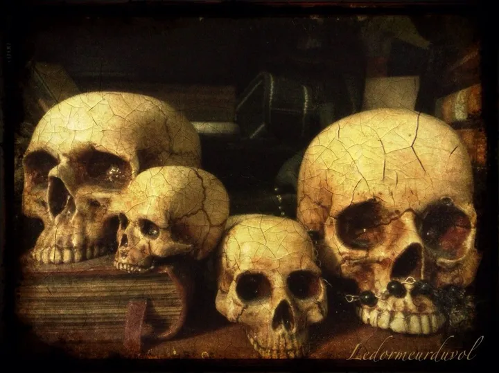 La bande des quatre, artwork by Le Dormeur Du Vol