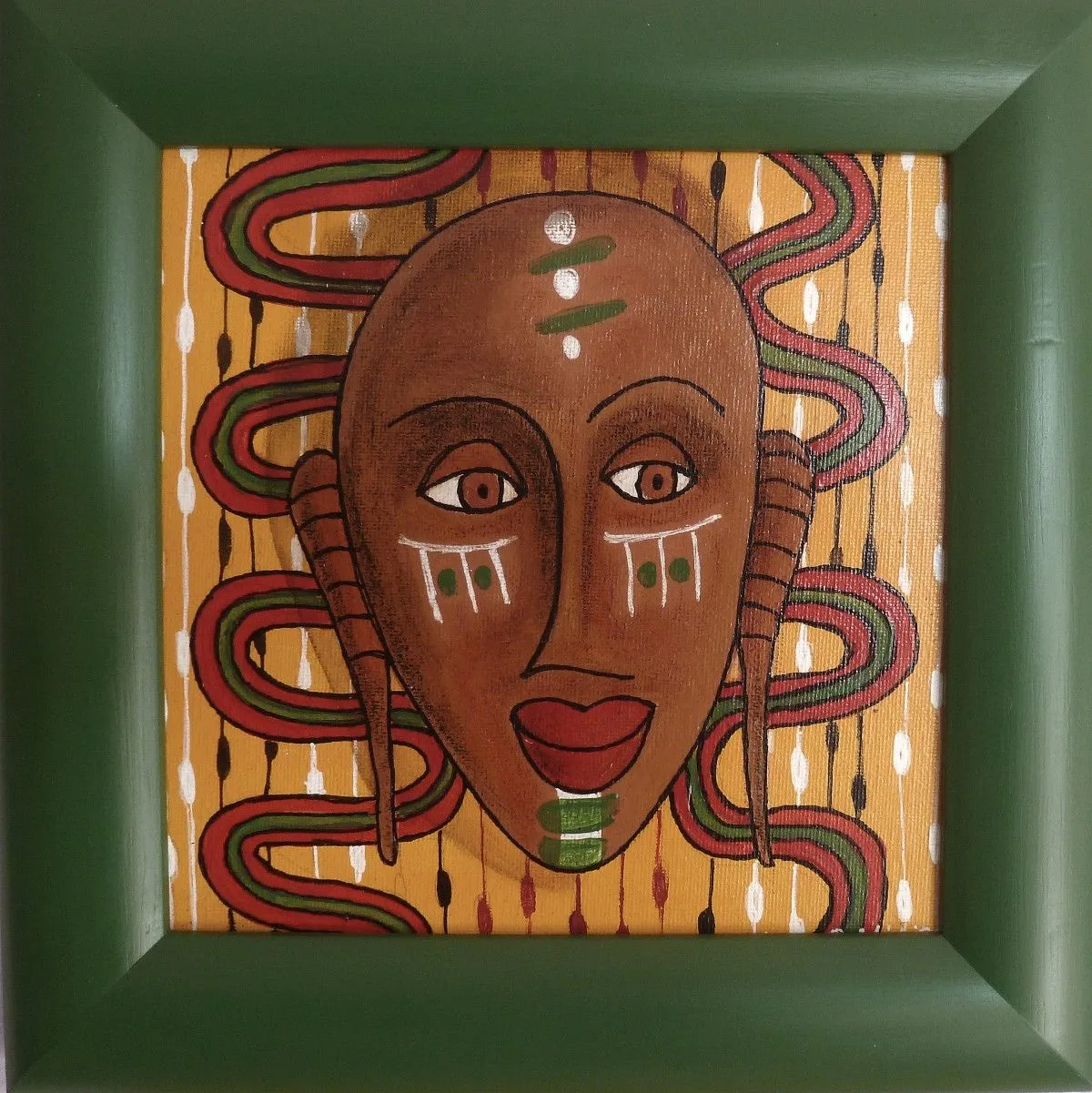 MASQUE AFRICAIN 1, artwork by Sandrine Mélisse