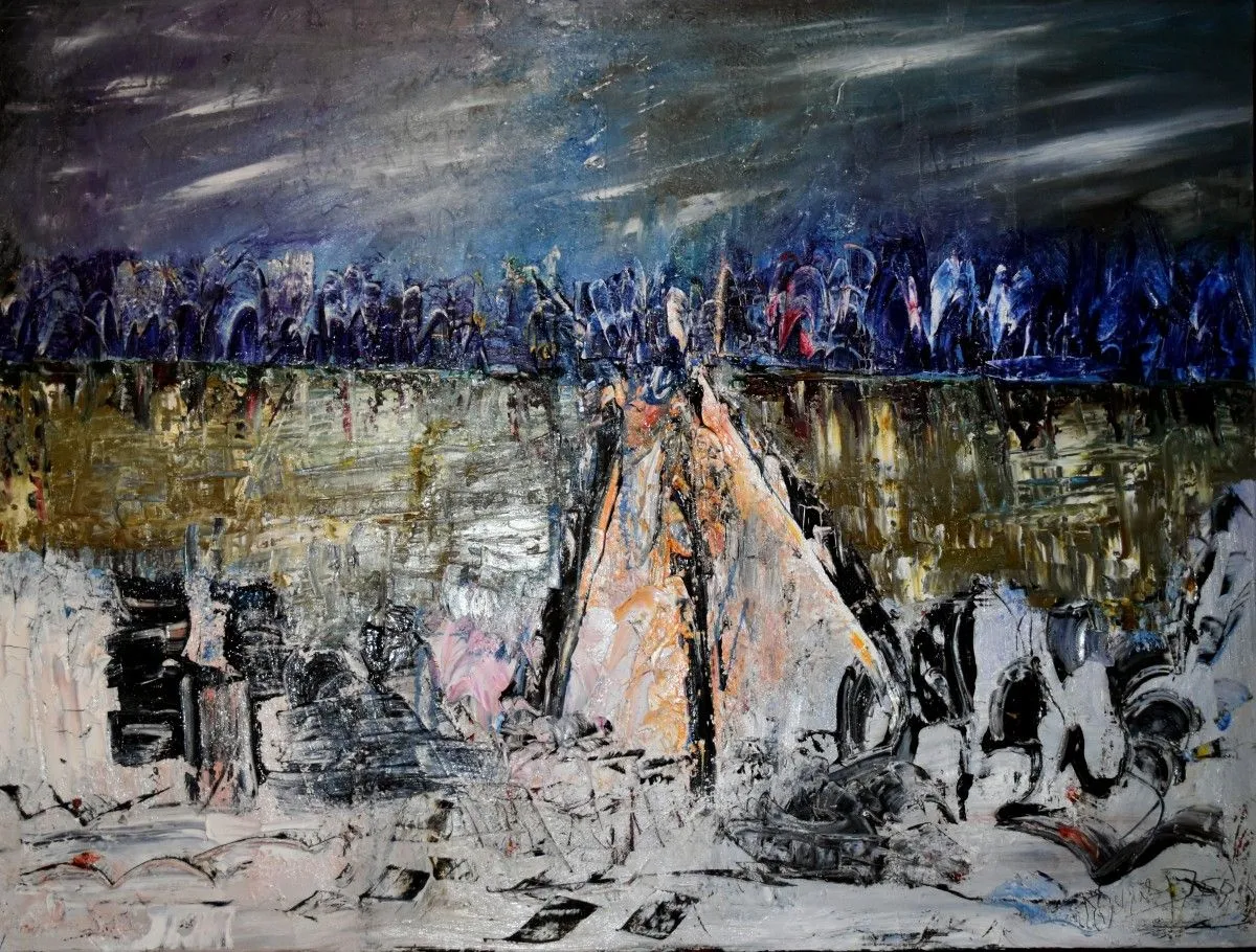 Le vieil homme, artwork by Jacques Desgagnés