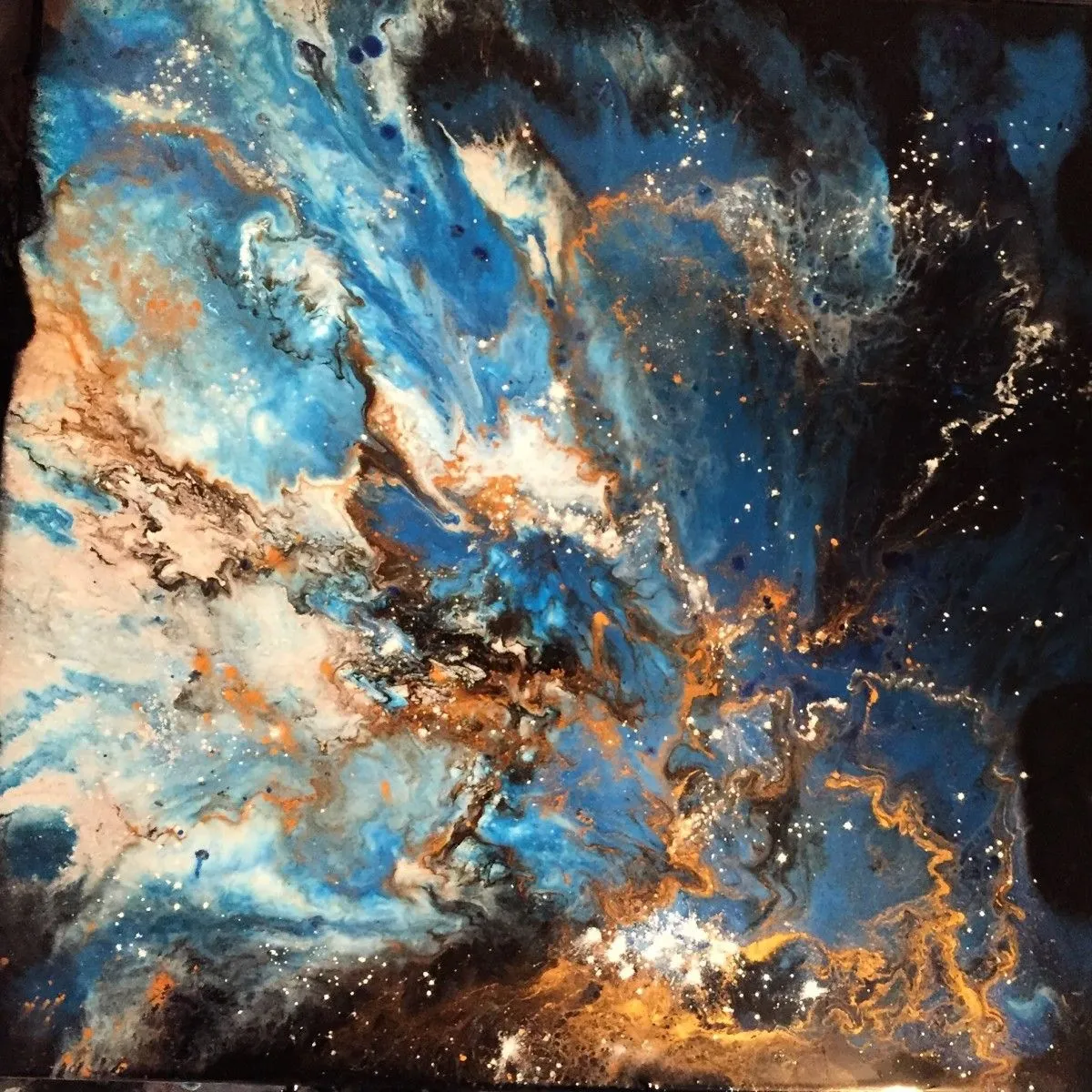 Cosmos, œuvre de Maryse Menard