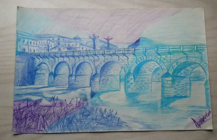 Puente Mallol (Azúl), œuvre de Aziel Barrientos
