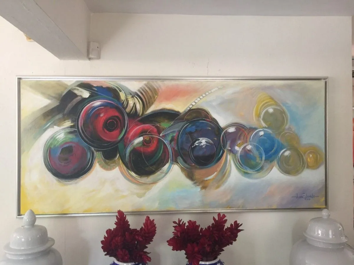 Sueños esfericos, artwork by Juan Eduardo