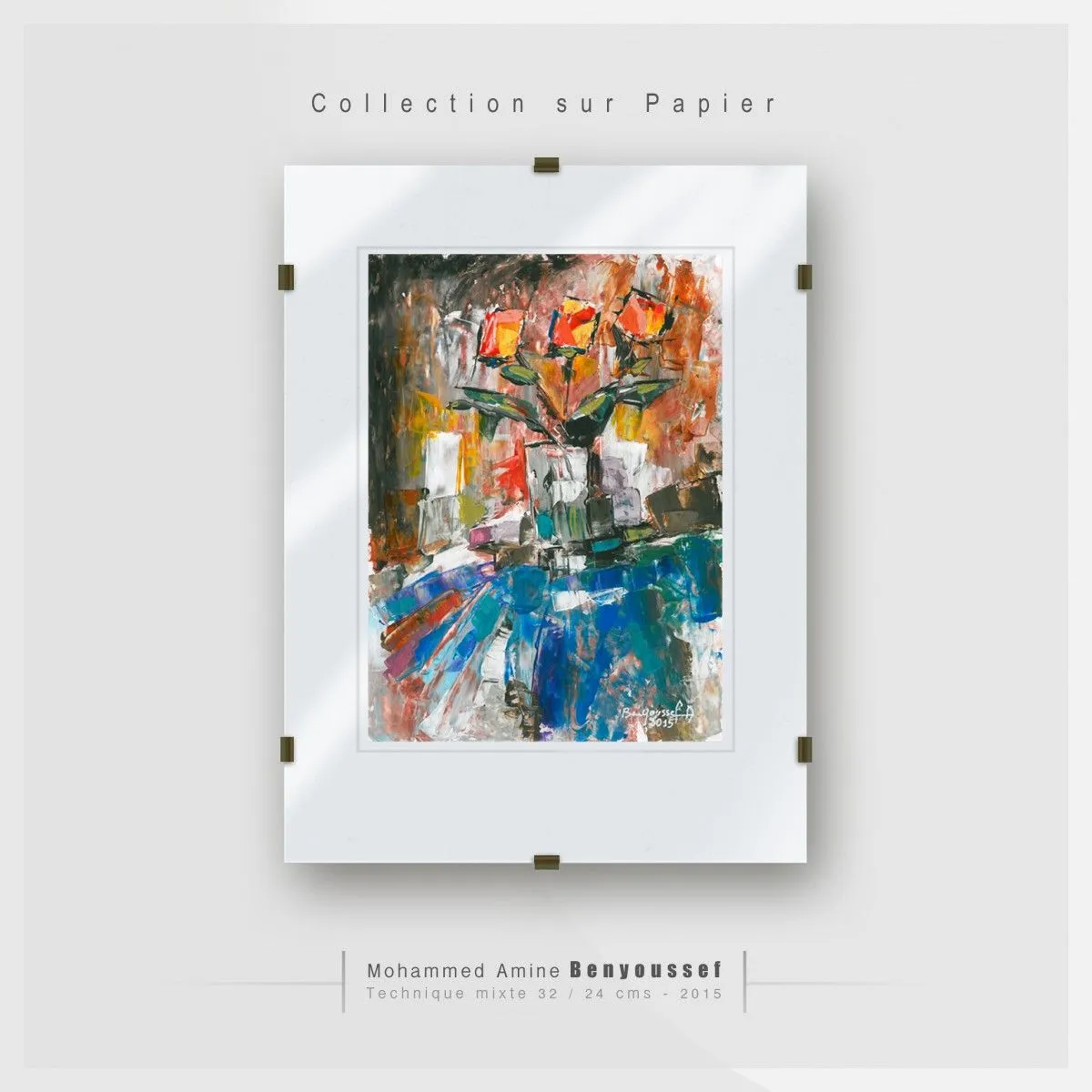 Collection Sans titre 2015-01, œuvre de Mohammed Amine Benyoussef