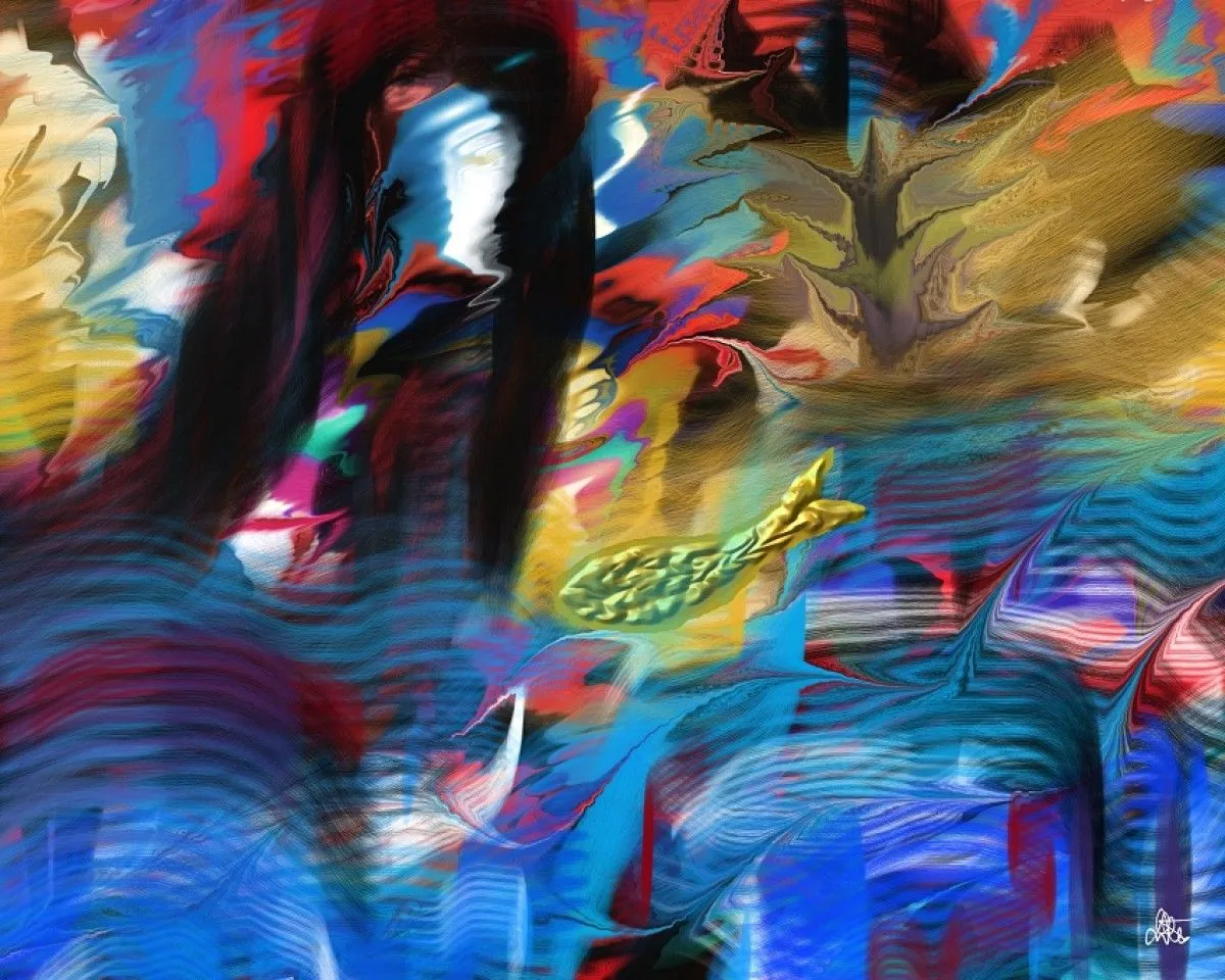 Golden Fish Limited Edition of #15, œuvre de Diana Coatu