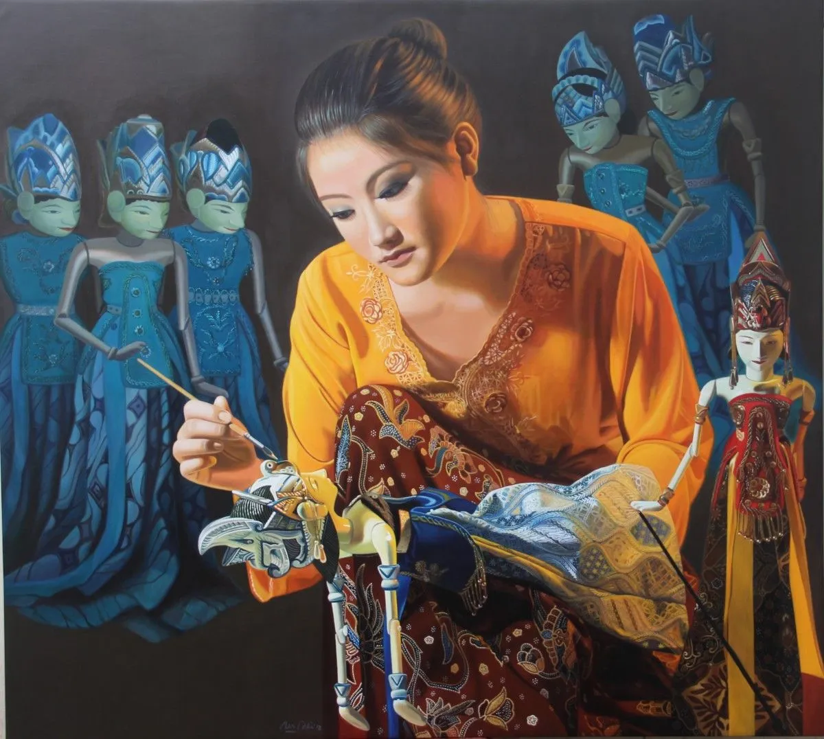 The Spirit, artwork by Adi Sawunggaling