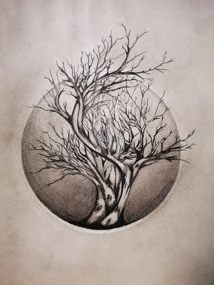 Symboles 1, artwork by Saouti Mina