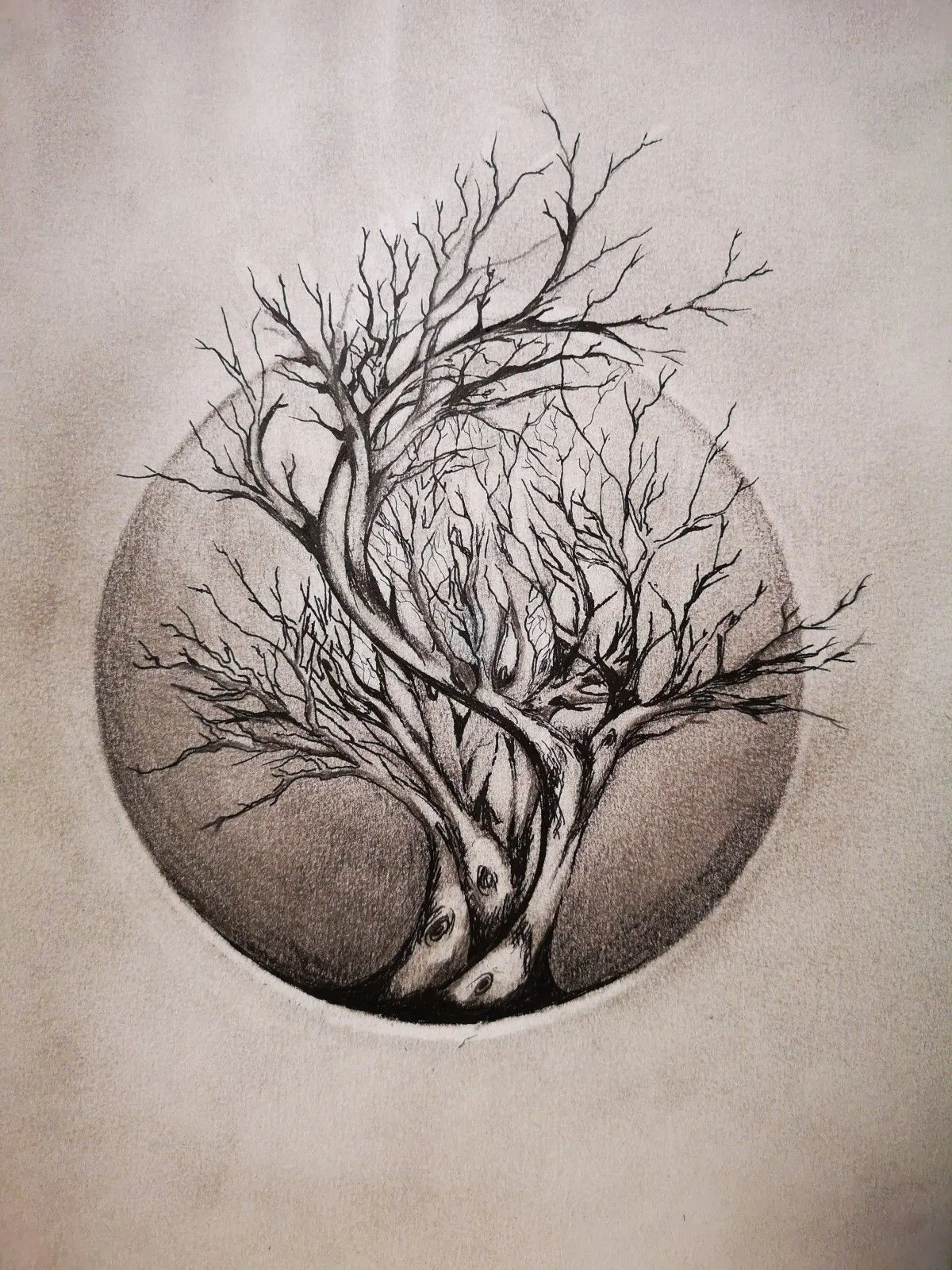 Symboles 1, artwork by Saouti Mina
