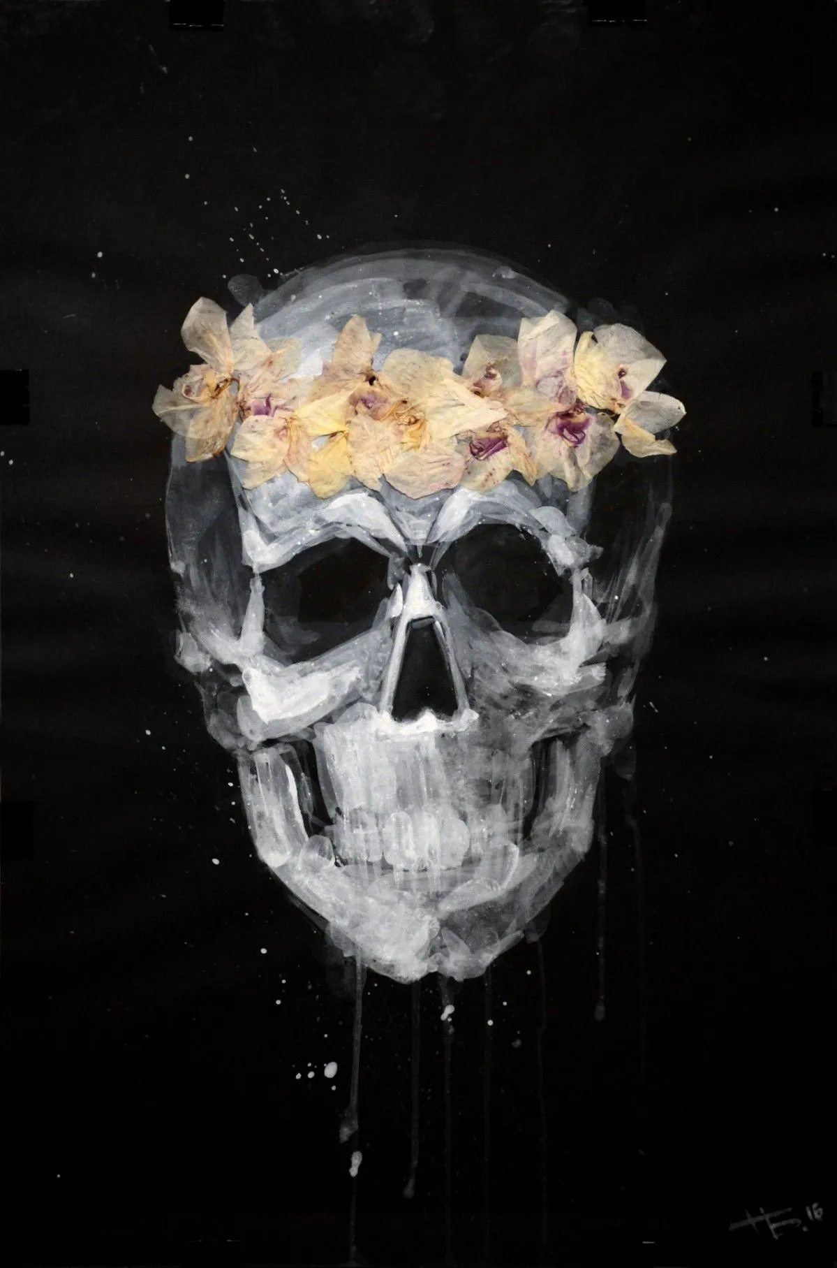 Famed skull, œuvre de Pavlo Benediuk