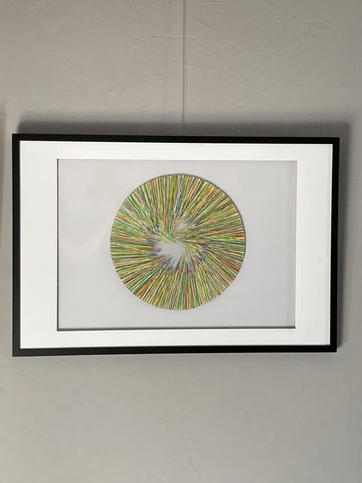 Mikado 7, œuvre de Rita Vandenherrewegen