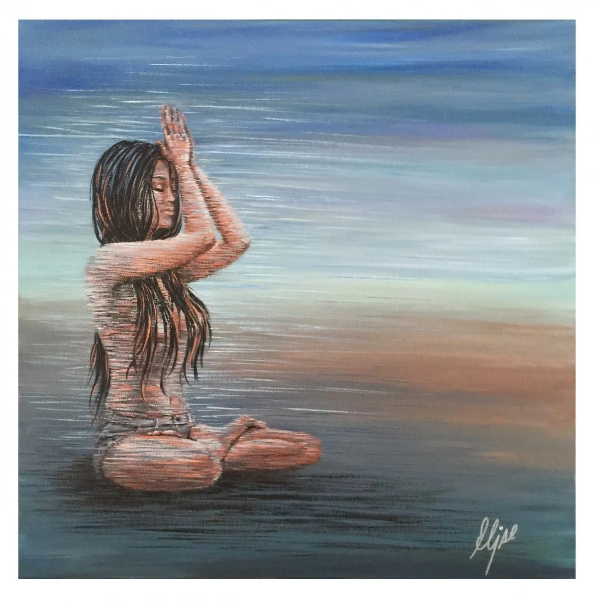 Crystal, artwork by Elise Lebel