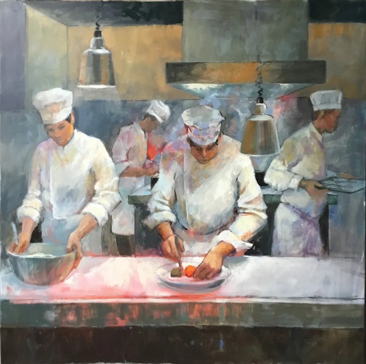 Concentration, artwork by Florence DIAS LOOTEN
