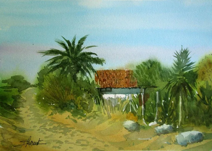 Casa en la playa, œuvre de Tito Llorente
