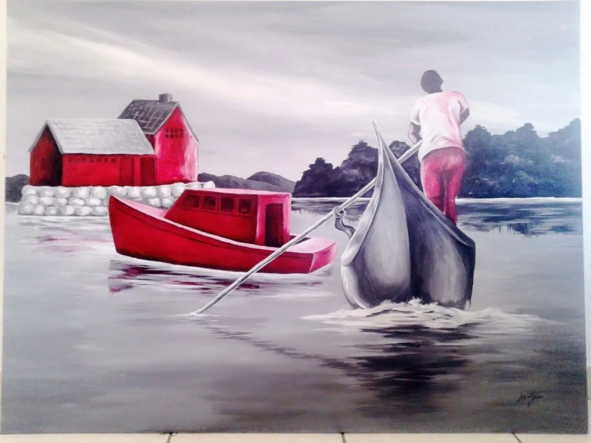 Isolation, artwork by Twumasi Edmund