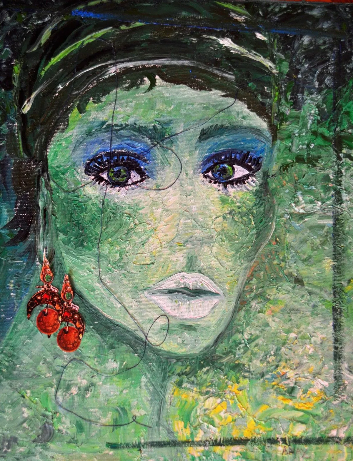 green blood, artwork by Anita Durici