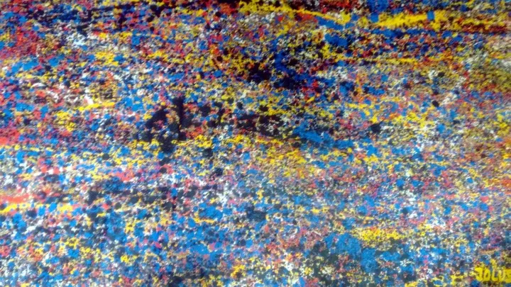 Azul Número 1, œuvre de Jose Luiz dos Santos