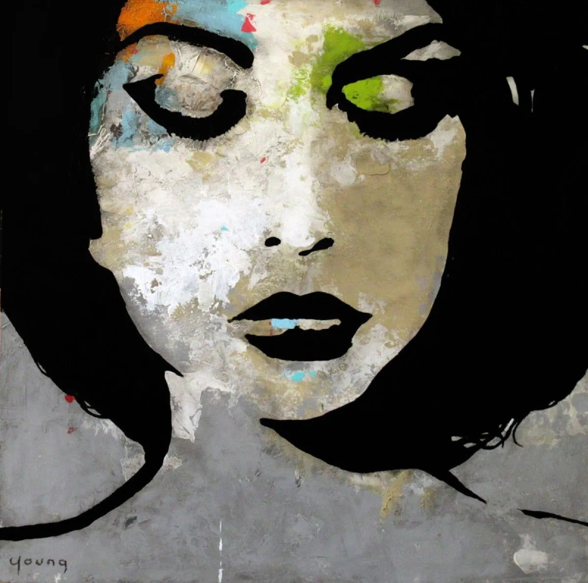 Voir les yeux fermés, œuvre de Steve Young