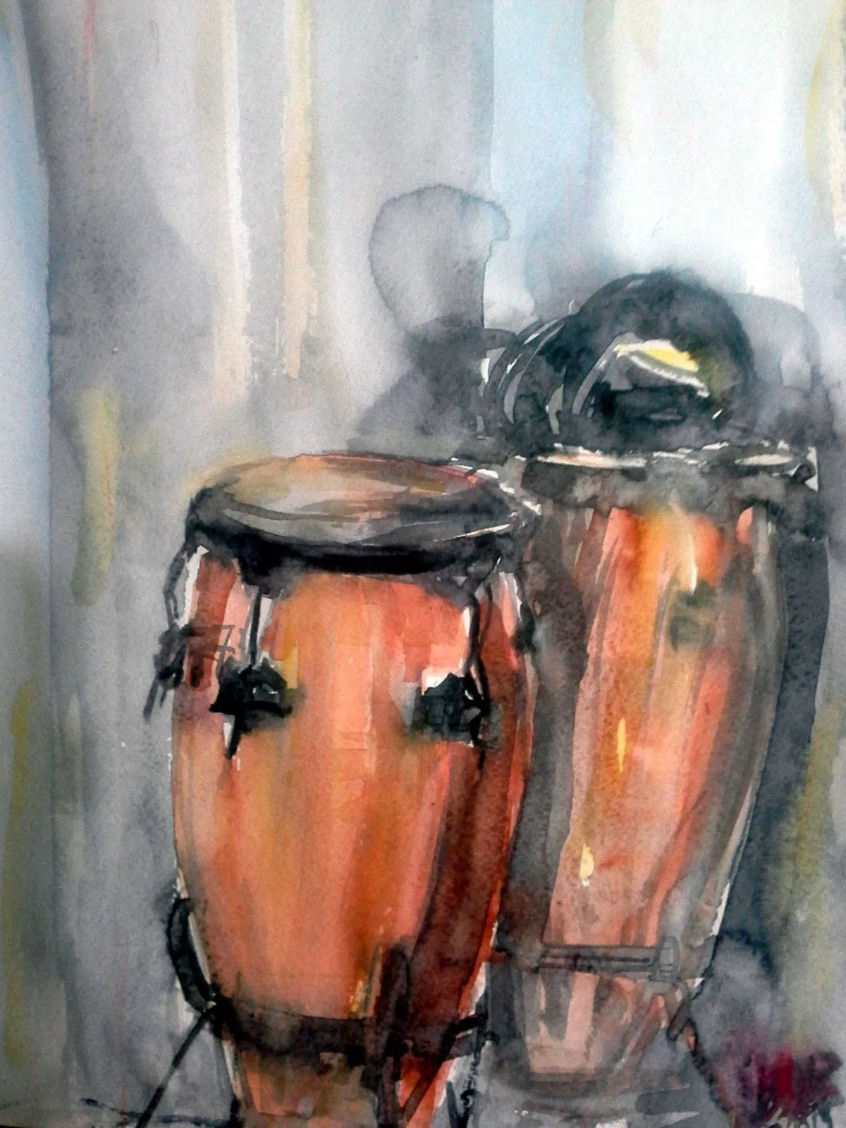 My Drums, artwork by Akpan Usoroh
