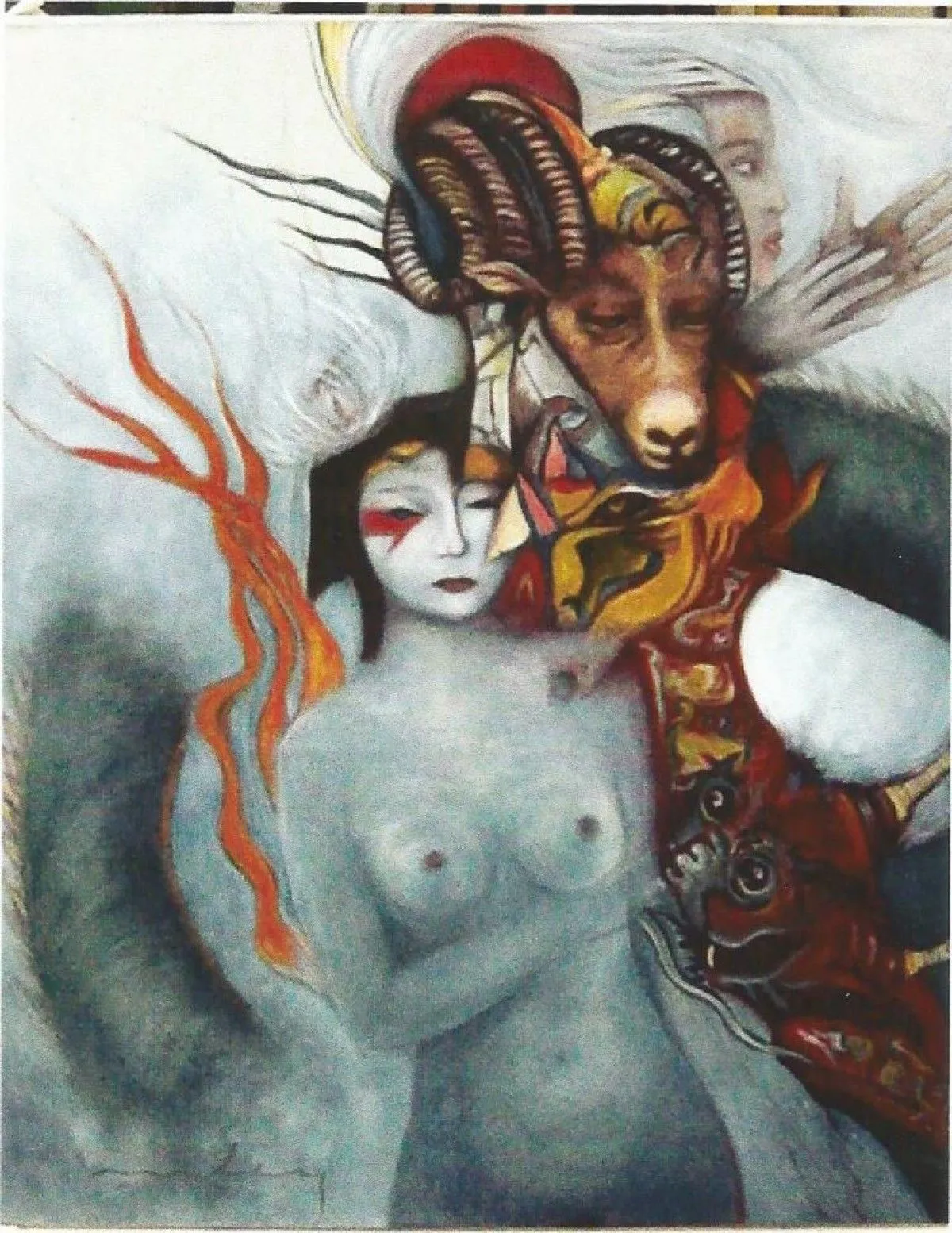 Corazon mestizo, artwork by Martha Ley