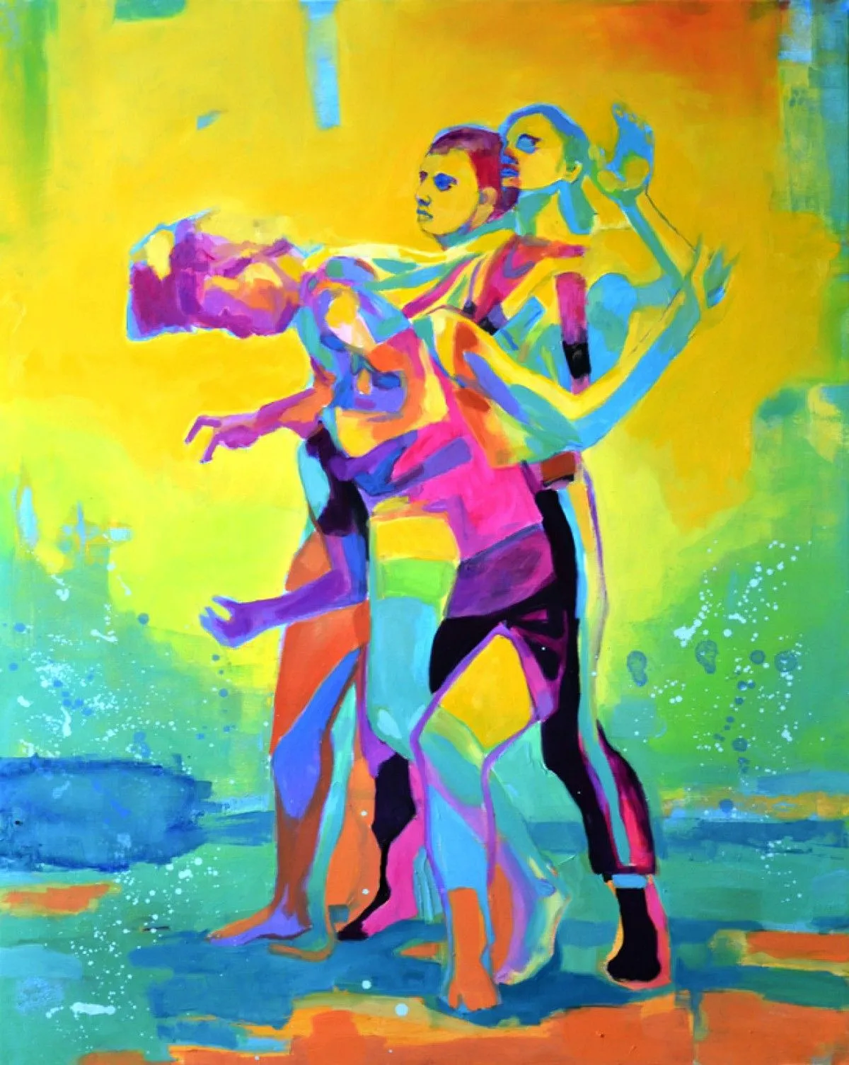 Dance flow, artwork by Anna Gozdecka