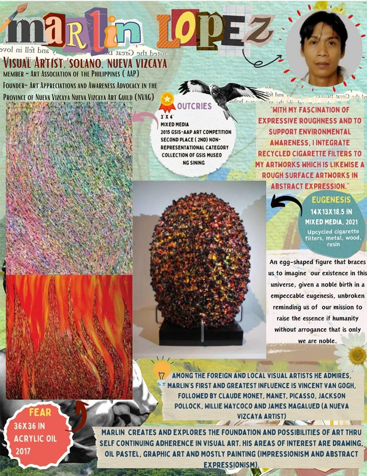 POSTER2, œuvre de Marlin Lopez