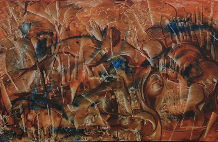 N°82 sans titre, artwork by Bernard Waechter