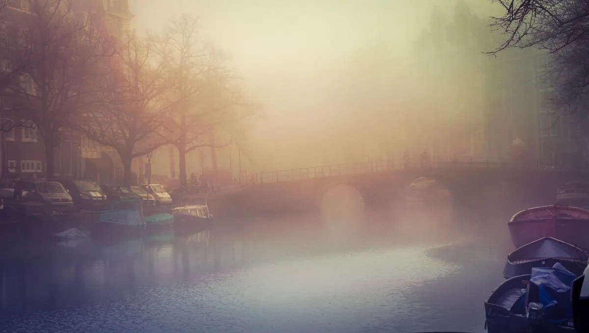 Foggy Amsterdam, œuvre de Isabel Jiménez