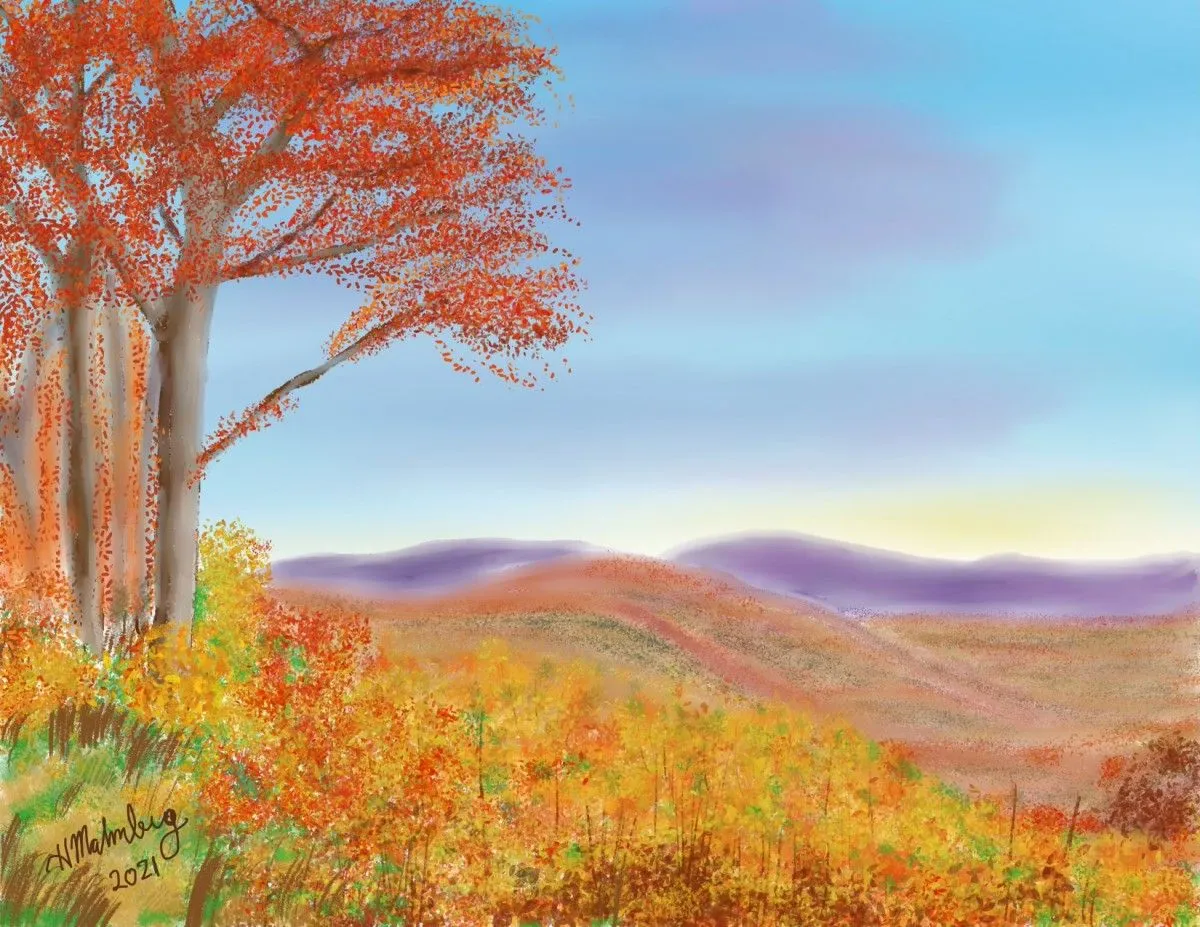 Fall Colors, artwork by Pete Malmberg