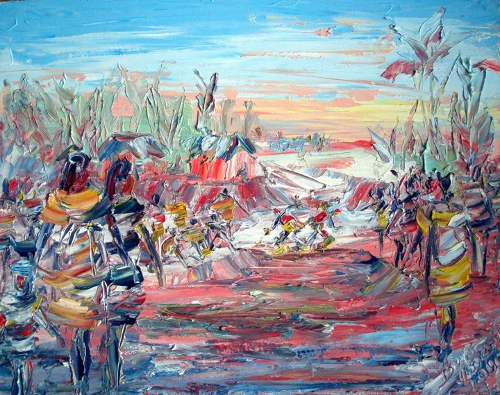 odio odio dance, artwork by Akpan Usoroh