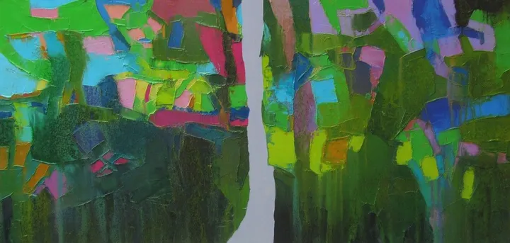 Cliffs of Hope 04, œuvre de Abhishek Kumar
