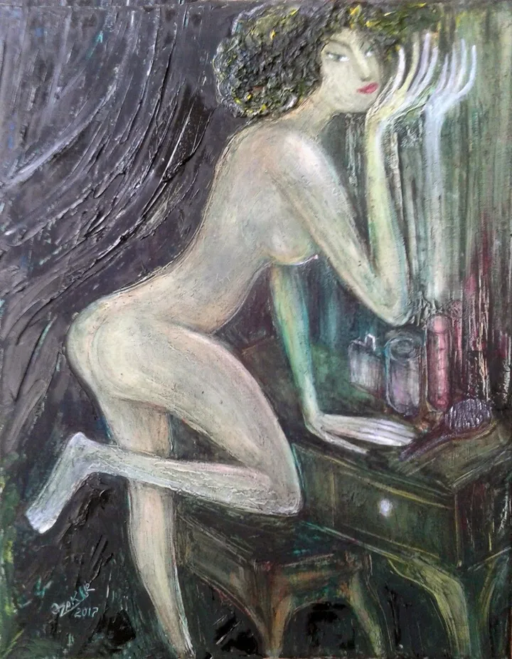 Mirror, artwork by ZAKIR AHMEDOV
