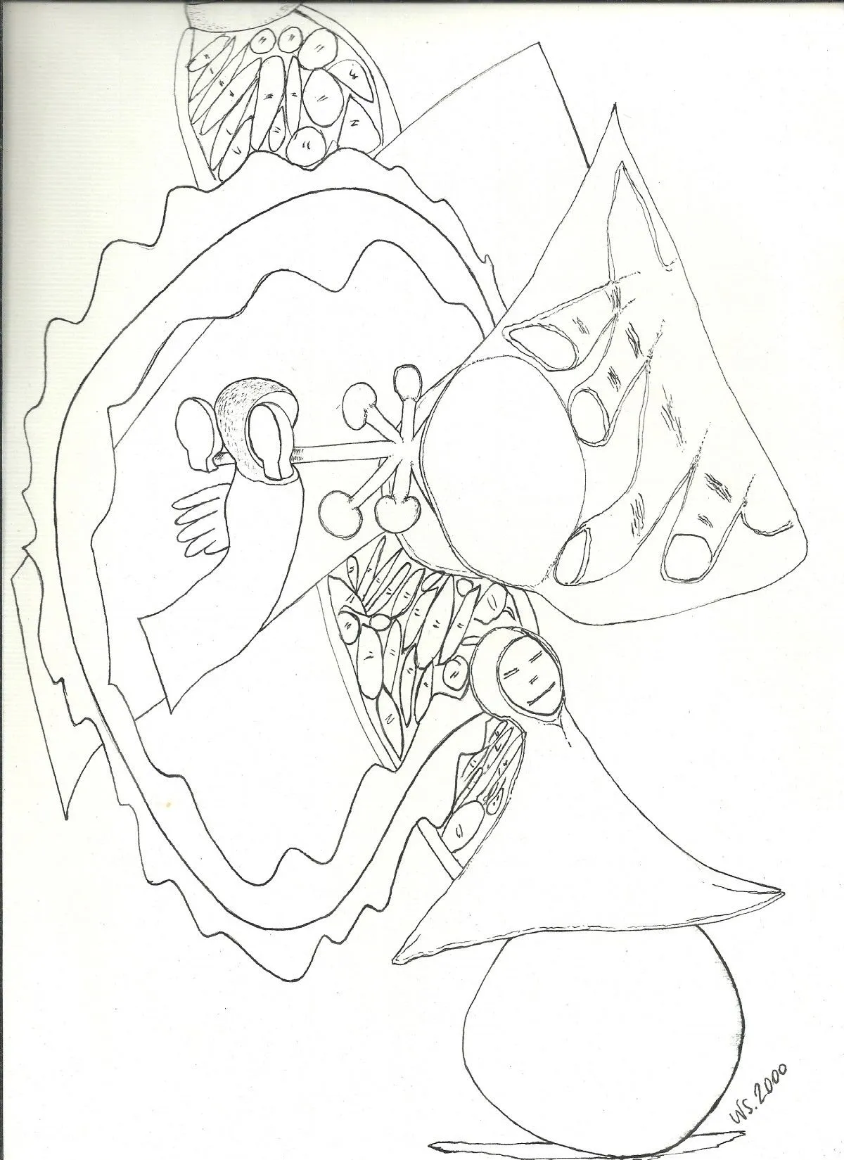 angels dream, artwork by wilson SASSO