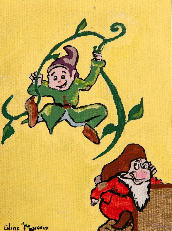Les petits lutins, œuvre de Céline Marcoux