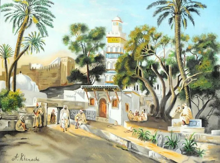 Algiers, œuvre de Amina Khenache