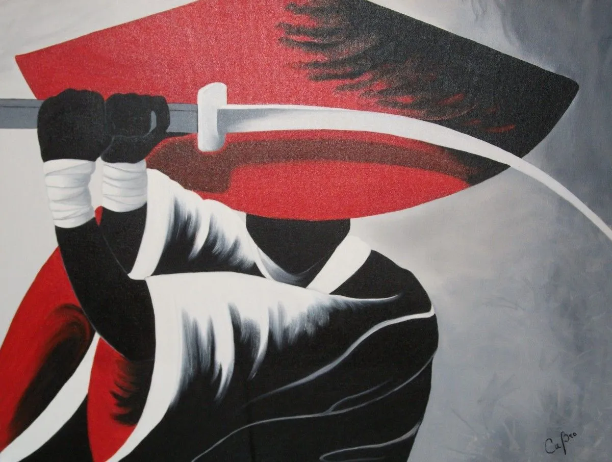 Vo Si/Samourai, œuvre de Carole Brochu