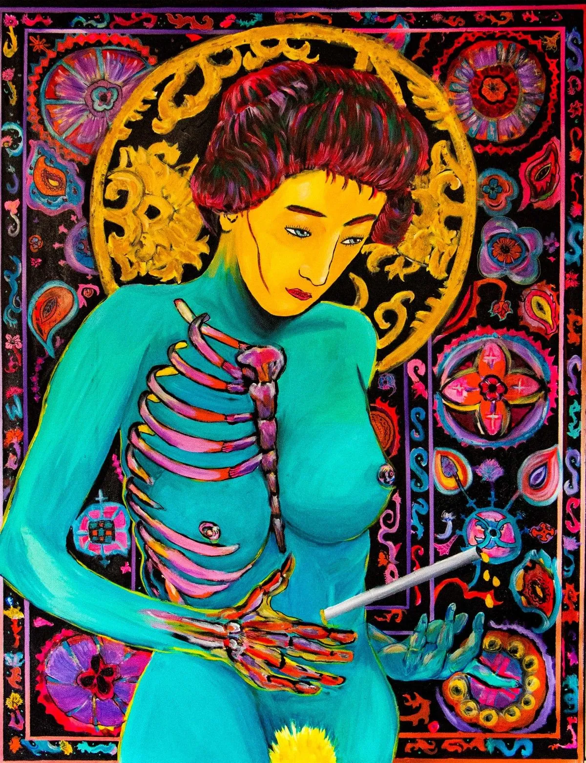 The Golden-blooded, œuvre de Max Dhum