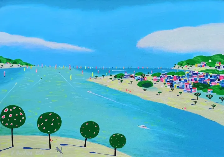Towards The Sky, œuvre de Katrina Avotina