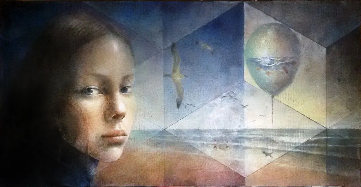SPANISH PAINTER, artwork by JOSE MARIA LIGUERI