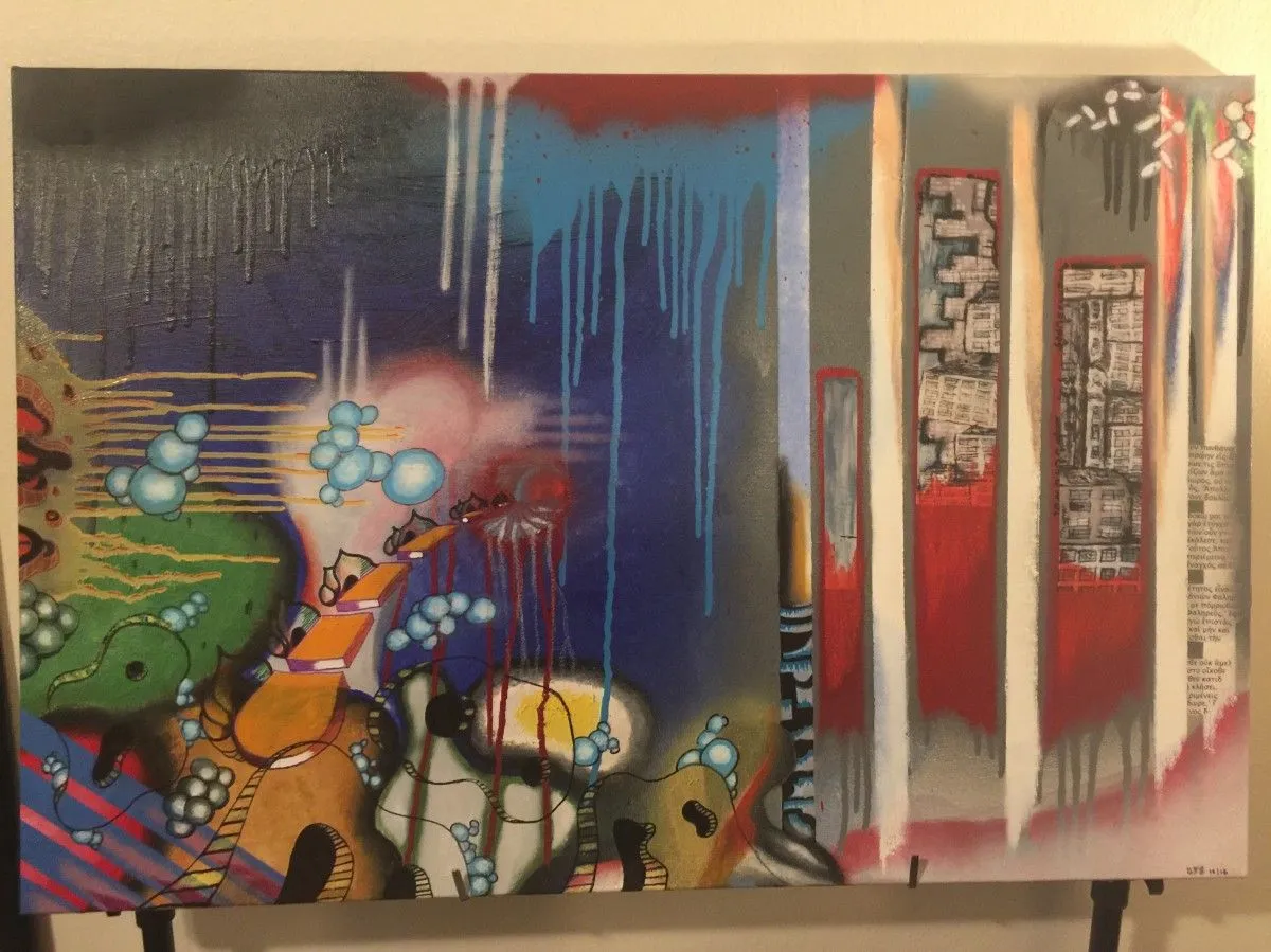 Outerbounce, artwork by Douglas Jonathan