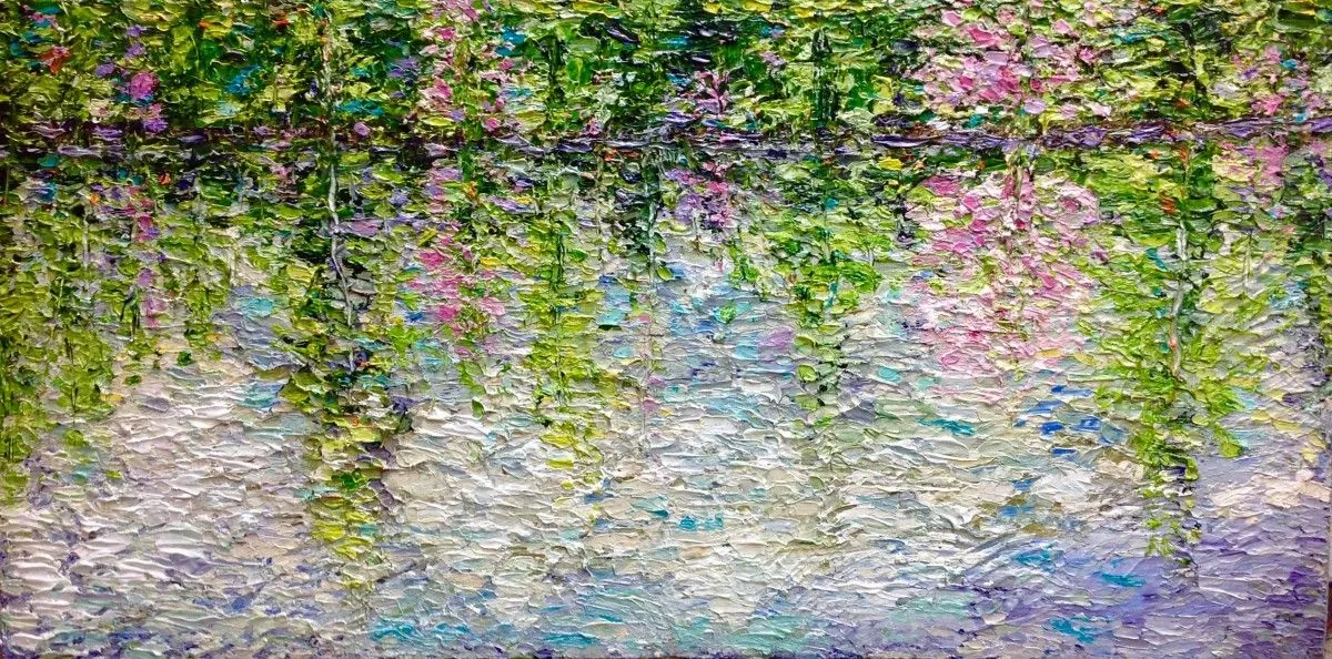 Spring Reflection, artwork by Ursula Lampron